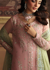 Evayna By Gulaal Embroidered Chiffon 3 Piece Unstitched Suit GL25EEC D-04 LAYANA
